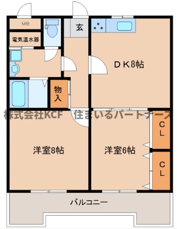 鎮西ビルの物件間取画像